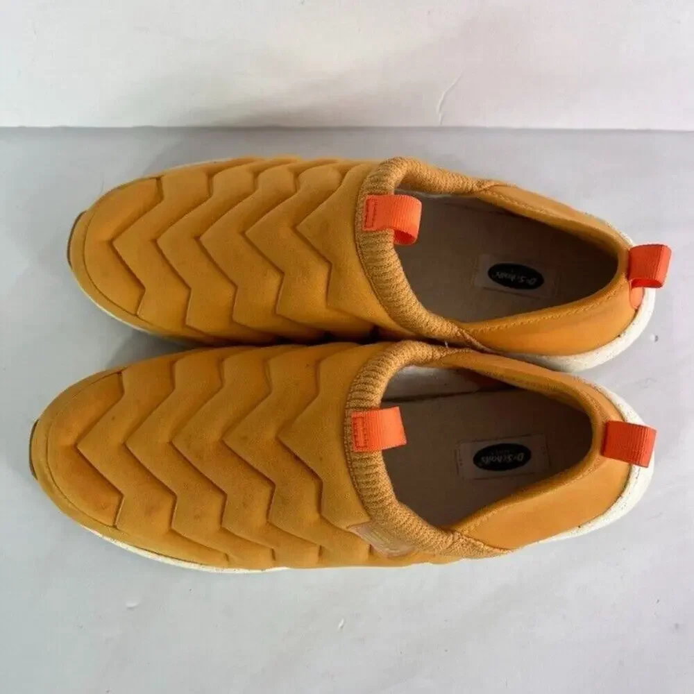 Dr. Scholls Shoes Womens 11M Yellow Orange Home & Out American Style Comfort